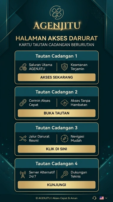 Tampilan link alternatif agenjitu
